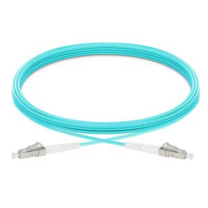 China Fiber Optic Patch Cord Multimode OM3 LC LC Adaptor PVC Sheath factory