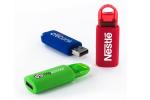 Factory supply show life brand 4GB 2.0 red color plastic spring USB with