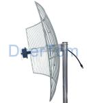 1920-2170MHz 3G UMTS Grid Parabolic Antenna 21dBi Outdoor Base Station High Gain