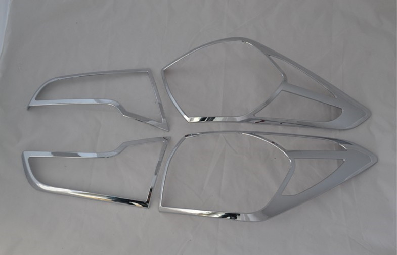 2013 2015 Kia K3 Headlight Covers Plastic ABS Tail Lamp Cover Garnish