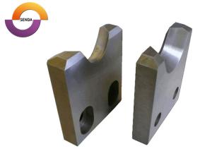 China HRC 52 Flying Shear Blades For Cutting Metal Steel No Burrs factory