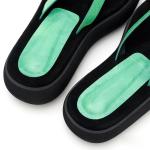 Customized BSCI Womens Thick Sole Slippers EVA Shoes With Rubber Bottoms