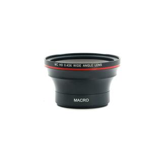 China MC HD 0.43X High Definition Camera Lenses Wide Angle Lens For Dslr Camera factory