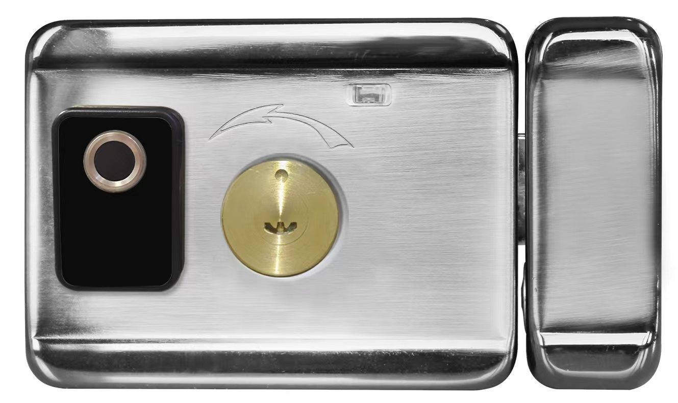 Qleung S812-4 Digital Waterproof Fingerprint Password Card TTlock App Remote Unlock Smart Home Door Lock