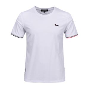 China High quality bulk plain cotton white t shirts t-shirt men summer factory