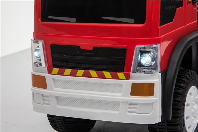 20W*1 Motor Battery Powered Electric Fire Truck for Children to Ride and Play With Friends