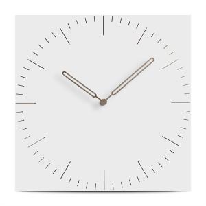 China Brief Modern Wall Clock Living Room Quartz Decorative Square Kitchen Wall Clocks Wood Mute Wall Clock factory