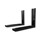 Powder Coated Folding Microwave Oven Brackets Stainless Corner Brace