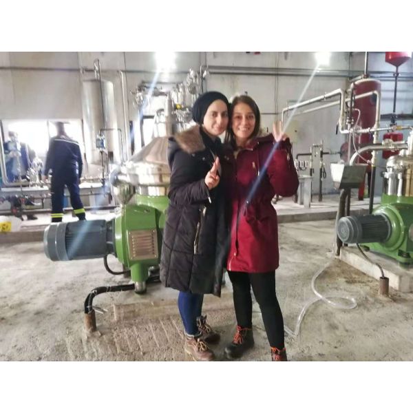 Stainless Steel Automatic Disc Stack Centrifuge Two Phase For Beer Plant