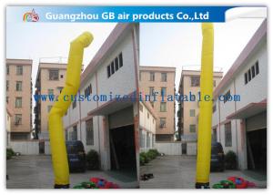 China Colorful Tube Shape Inflatable Advertising Signs Inflatable Air Dancer In Sky factory