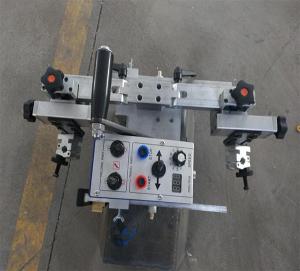 China U Shaped Double Welding Gun MIG / MAG Automatic Reinforcing Rib Welding Tractor factory