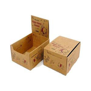 China kraft cookie cake display box Food dessert diplay paper packaging box kraft chocolate box factory