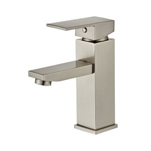 Brass Single Hole Single Handle Basin Mixer In Chrome