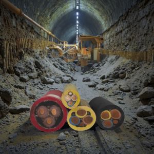 High Flexibility Mining Electrical Cable Explosion Proof Tensile Resistant