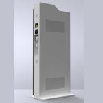 Outdoor electric car charging pile stations