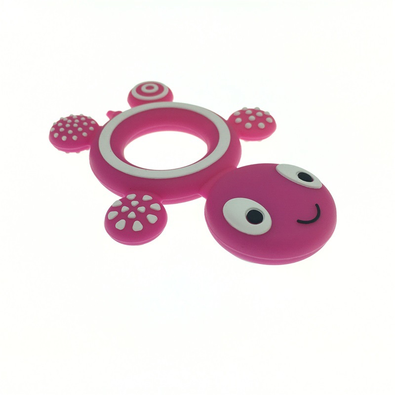 14cm*18cm*7.5cm Manhattan Atom Ball Custom Logo Baby Sensory Touch and Teething Toy
