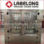 Automatic Plastic Bottle detergent syrup oil Filling capping labeling Machine