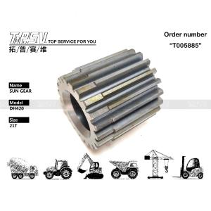 China Durability Black Steel DH420-7 Excavator Travel 2 Stage Sun Gear Drive Motor For Hydraulic Motor Drive factory