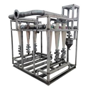 China Nylon Cassava Starch Milk Mud Remove Machine Desand Equipment on sale