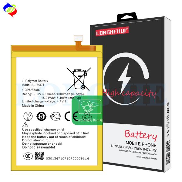 BL-39DT Original Li-ion Polymer Battery 3900mAh 4.35V for Tecno L9 Mobile Phone