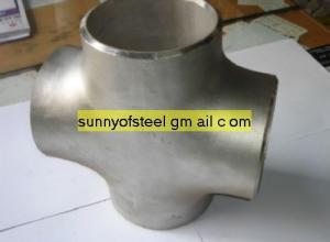 China ASTM A403 WP347 seamless cross factory