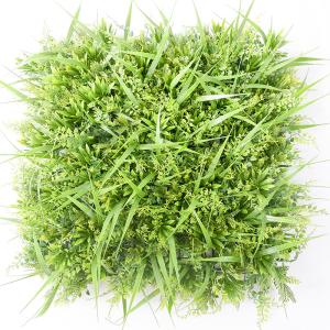 China Expandable Artificial Grass Panels Wall Easy Install For Hotel Decoration factory