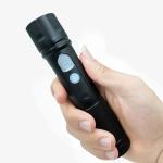 158mm Length Rfid Guard Tour System Black Color Handheld With Torchlight