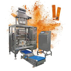 Automatic Multi Lane Powder Sachet Packing Machine 1g-30g