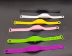 Silicone Hand Sanitizer Bracelet Dispenser Wristband Printing Technique