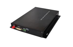 China DVI Fiber Extender(bidirectional audio+data) factory