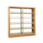 Muchn Adjustable Plate 6 layers Metal Library Bookshelves