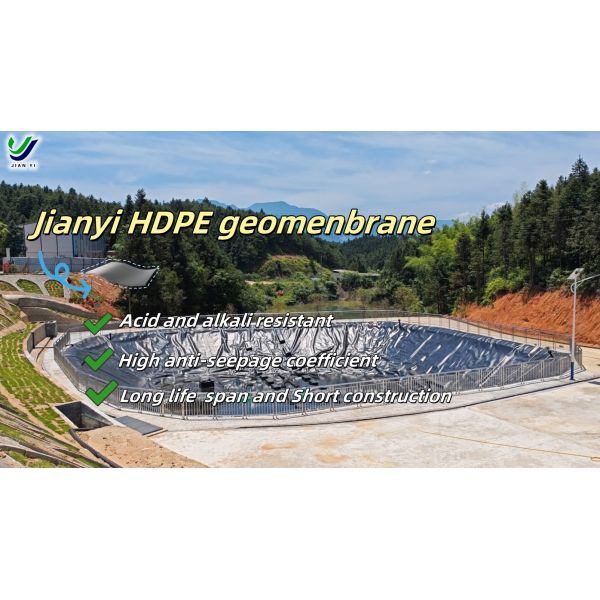 Chemical Resistant and Abrasion Resistant Geomembrane Liner with Low Permeabilit