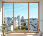 Hurricane Impact Aluminum Fixed Window Large Fixed Glass Windows Customizable