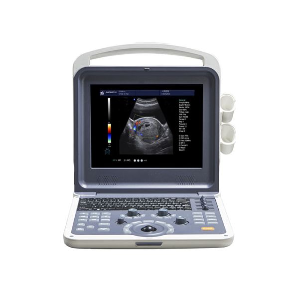 China 12 Inch LED Portable Ultrasound Scanner Color Doppler 4D Ultrasound Machine factory