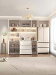 Hotel Restaurant Luxury Sideboard Cabinets Integrated Wall Embedded Refrigerator