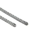 Galvanized PVC PU Coated Steel Cable Plastic Coated Wire Rope with GB Standard