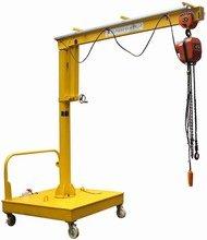 China Movable Motorized Rotation Wall Mount Jib Crane For Control / Position A Load factory