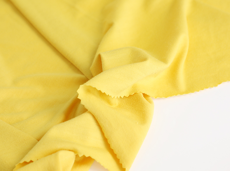 Cotton Knitted Single Jersey Fabric 100gsm For Shirt Bags Lining