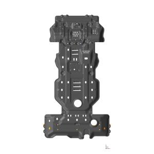 China Toyota Prado LC120 Lower Underbody Guard Aluminum Alloy Engine Cover Full Skid Plates factory