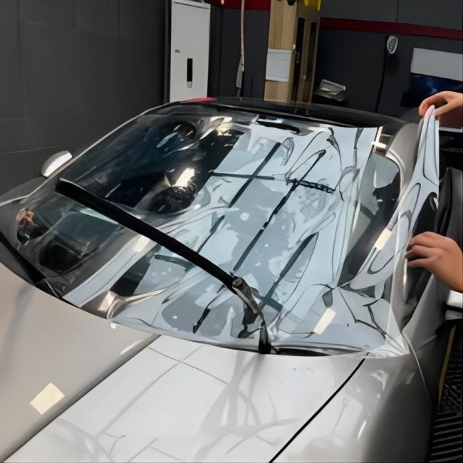 Heat Repair Gloss Anti Scratch Strong Glue Film Clear Nano Paint Protection Film Non Yellowing Self Healing