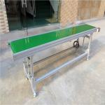 Powered V Flat Belt Conveyor Carbon Steel Material 0.4kW - 22kW For Climbing