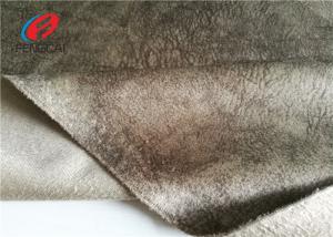 China Customized 100% Micro Suede Polyester Fabric For Sofa / Home Textile / Cushion factory
