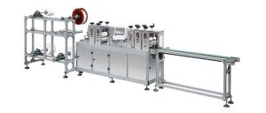 China One To Two Pollution Mask Making Machine , Non Woven Mask Production Machine factory