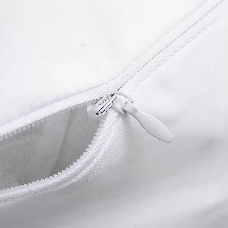 Blank White Polyester Sublimation Pillow Case For Personalized Photos Printing