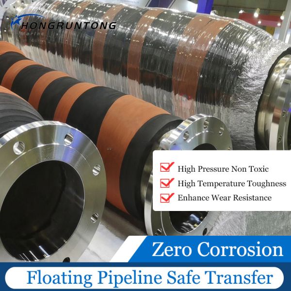 Floating pipeline connection detail