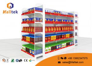 China European Style Supermarket Gondola Shelving For Retail Grocery Store Rack Display factory
