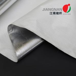 China Aluminized 430-600G/Sq.Mtr Fiberglass Fabric For High Temperature Up To 550°C factory