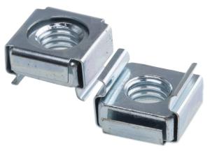 China M8 Stainless Steel Cage Nuts Vibration proof Fans Automotive Clip Nuts factory