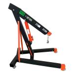 2t Folding Shop Crane Mobile Engine Hoist Lifter Workshop Lift Hydraulic