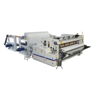 200 m / Min 3500mm Width PLC Paper Roll Slitting Machine